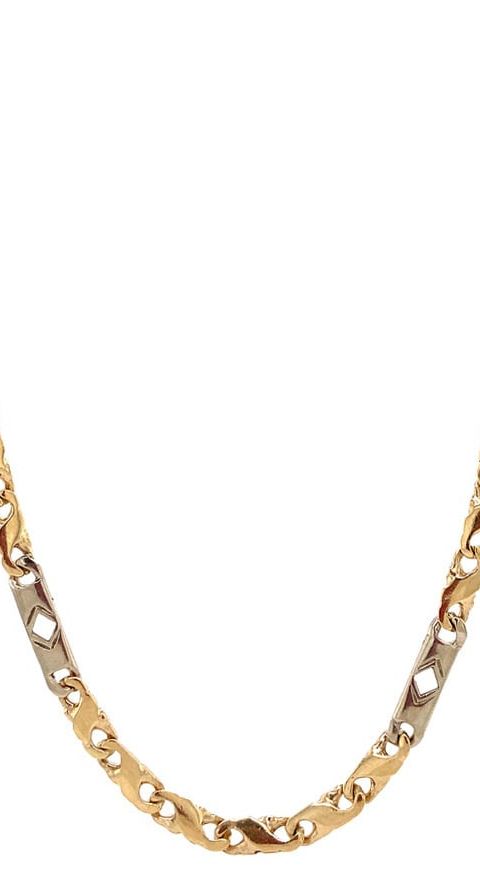 Vintage 14K Gold Fancy Necklace